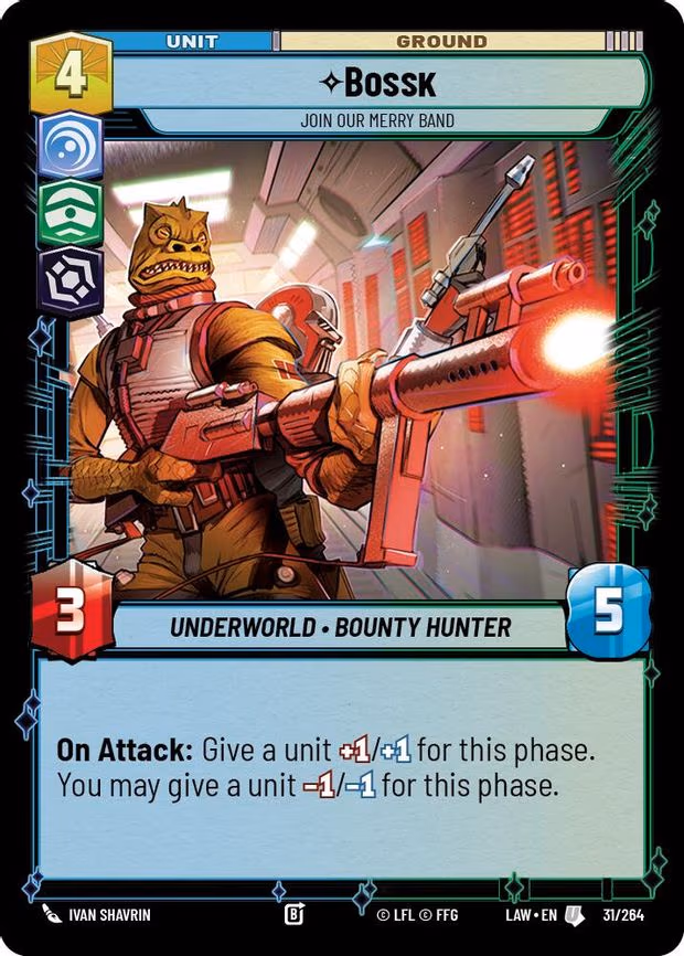 Bossk - Join Our Merry Band - Uncommon (31/264)