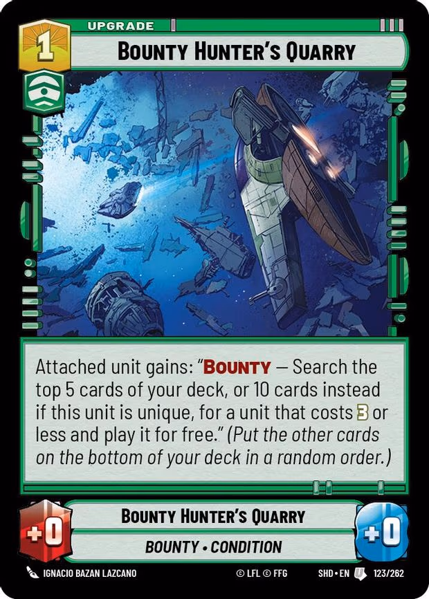 Bounty Hunter's Quarry - Uncommon (123/262)