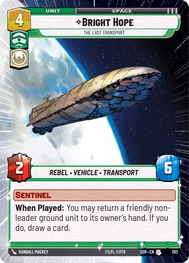 Bright Hope - The Last Transport - Uncommon (363)