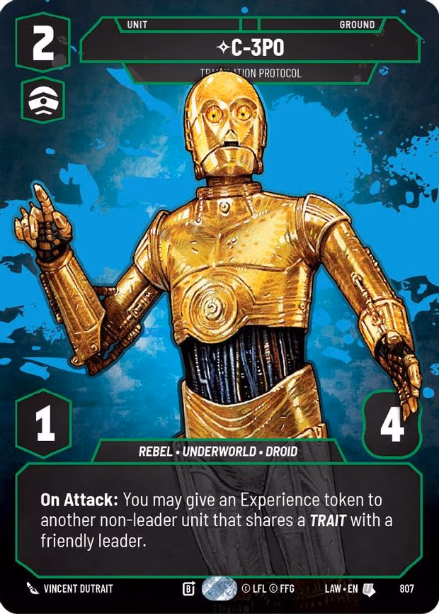 C-3PO - Translation Protocol (Prestige) - Uncommon (807)