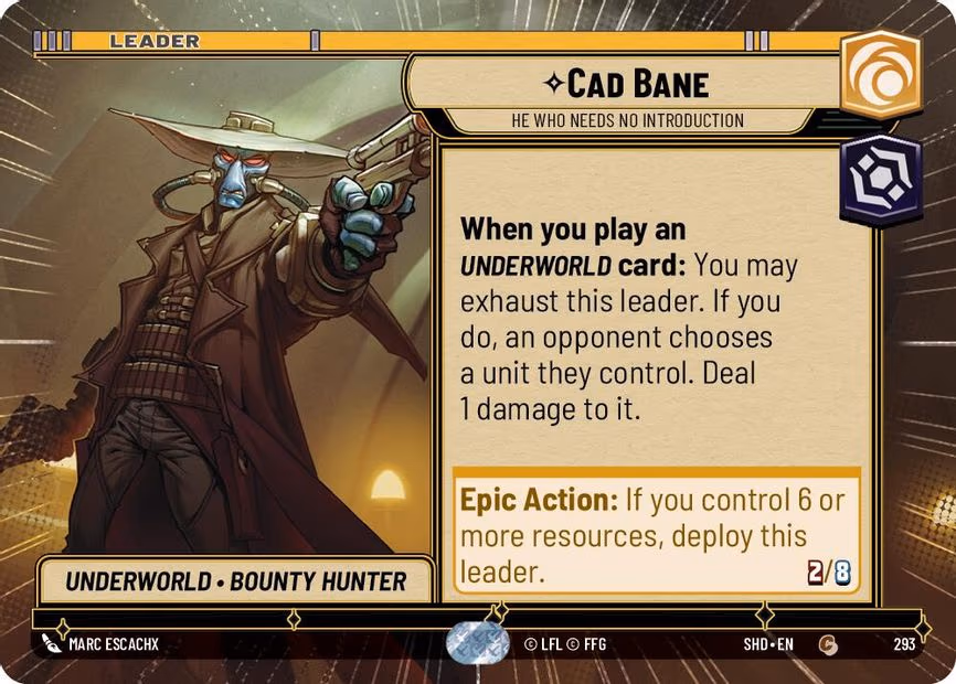 Cad Bane - He Who Needs No Introduction