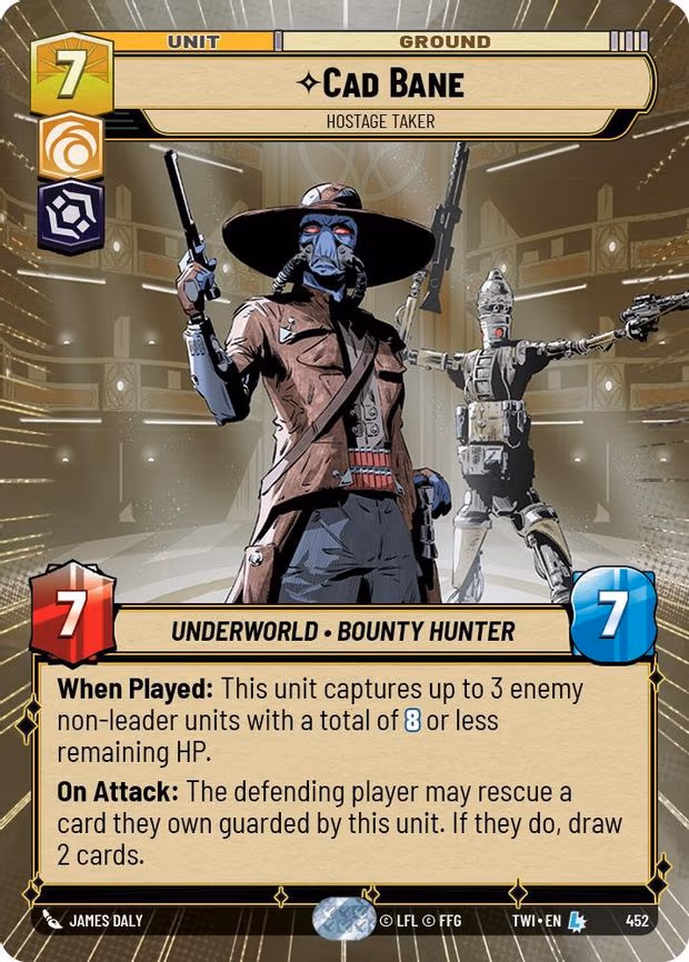 Cad Bane - Hostage Taker - Legendary (452)