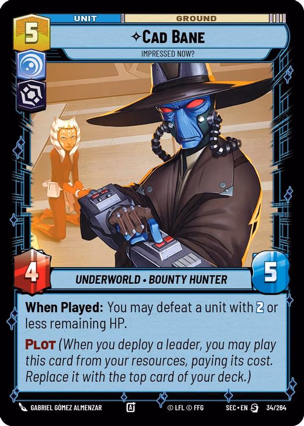 Cad Bane - Impressed Now? - Special (34/264)