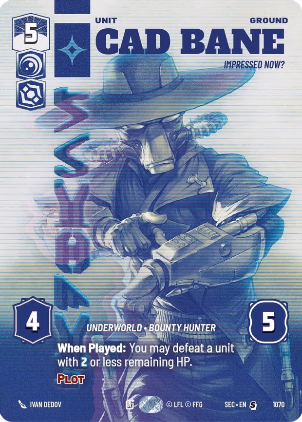 Cad Bane - Impressed Now? (Prestige) - Special (1070)