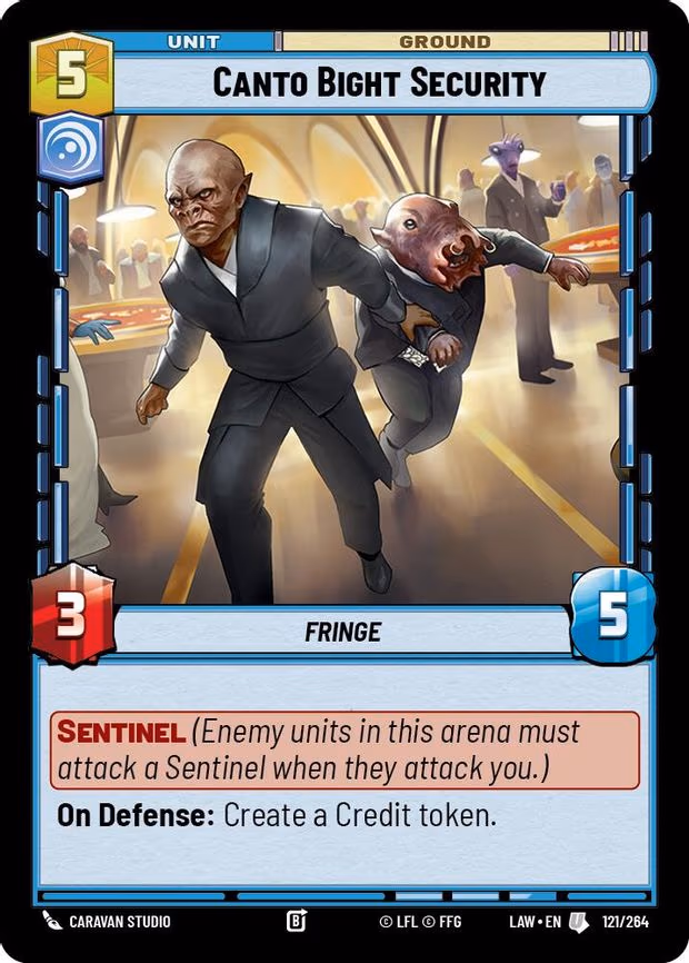 Canto Bight Security - Uncommon (121/264)