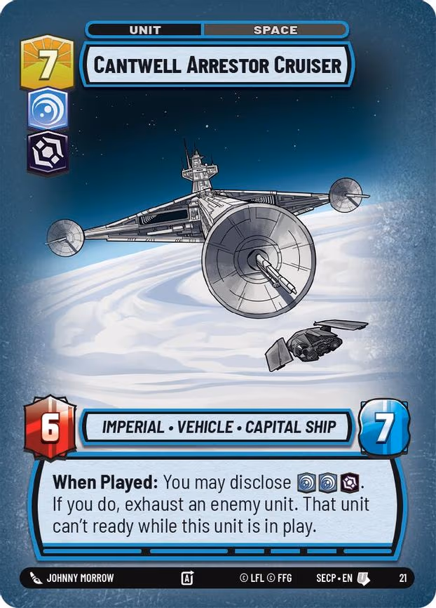 Cantwell Arrestor Cruiser