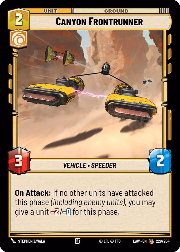 Canyon Frontrunner - Common (228/264)