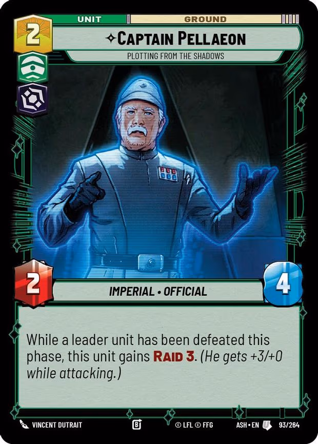 Captain Pellaeon - Plotting from the Shadows - Uncommon (93/264)