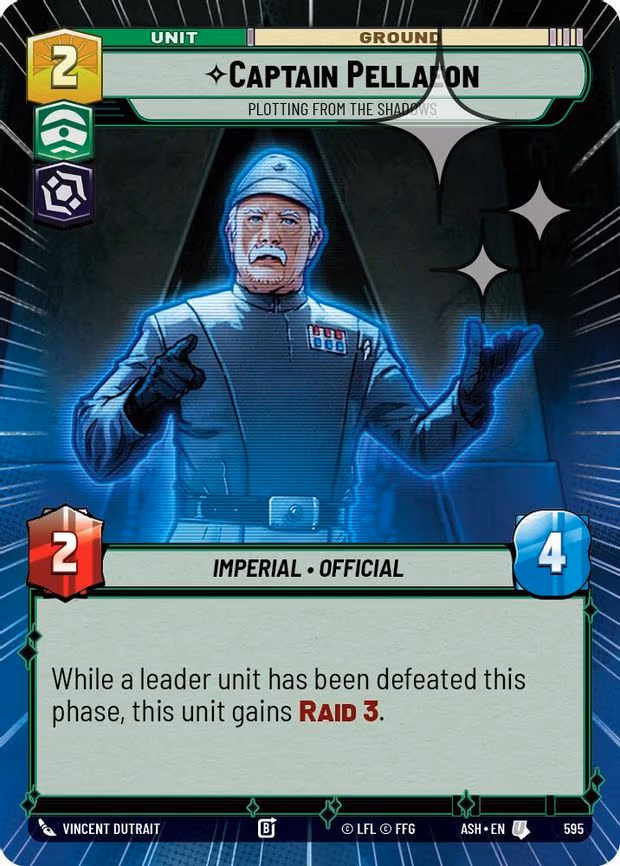 Captain Pellaeon - Plotting from the Shadows - Uncommon (595)