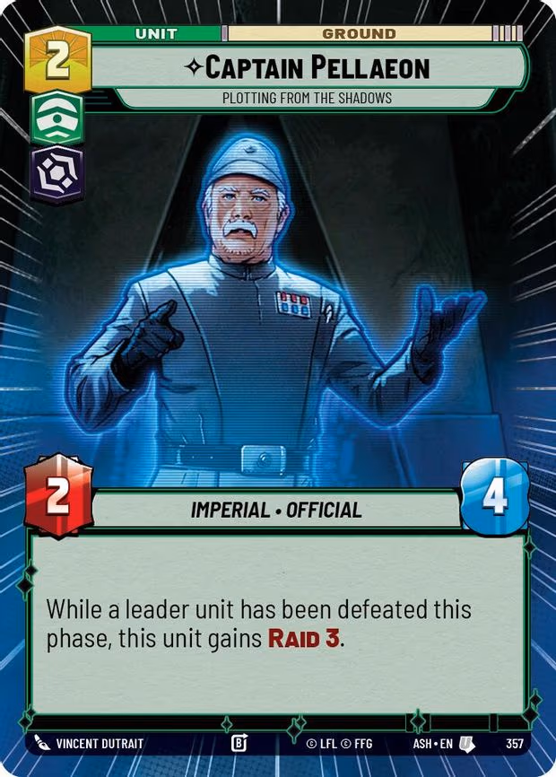 Captain Pellaeon - Plotting from the Shadows - Uncommon (357)