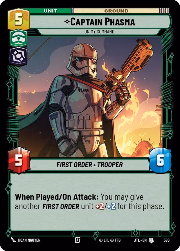 Captain Phasma - On My Command - Uncommon (586)