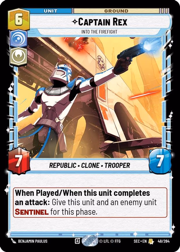 Captain Rex - Into the Firefight - Rare (48/264)