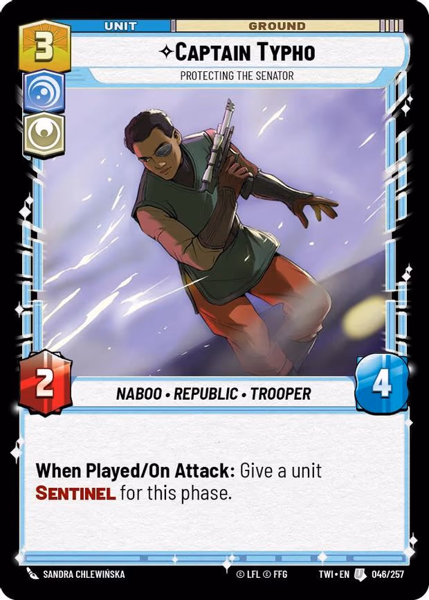 Captain Typho - Protecting the Senator - Uncommon (046/257)