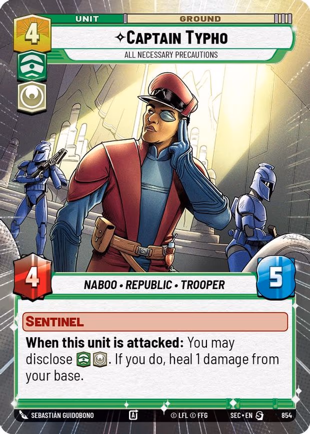 Captain Typho - All Necessary Precautions - Special (854)
