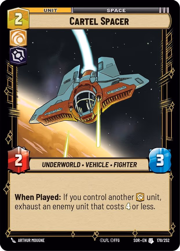 Cartel Spacer - Uncommon (178/252)