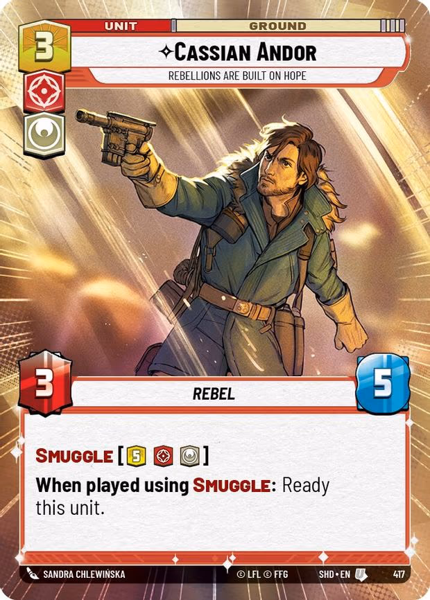 Cassian Andor - Rebellions Are Built On Hope - Uncommon (417)