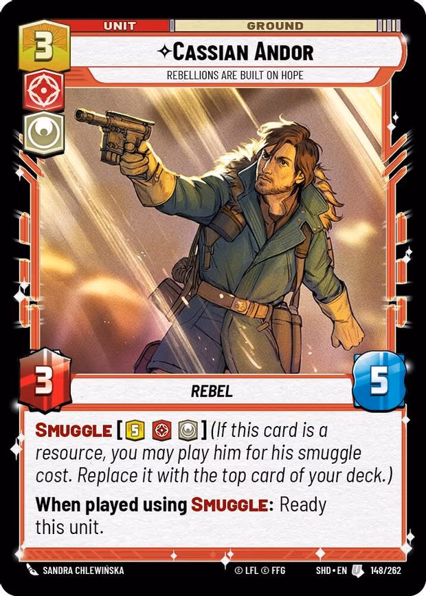Cassian Andor - Rebellions Are Built On Hope - Uncommon (148/262)