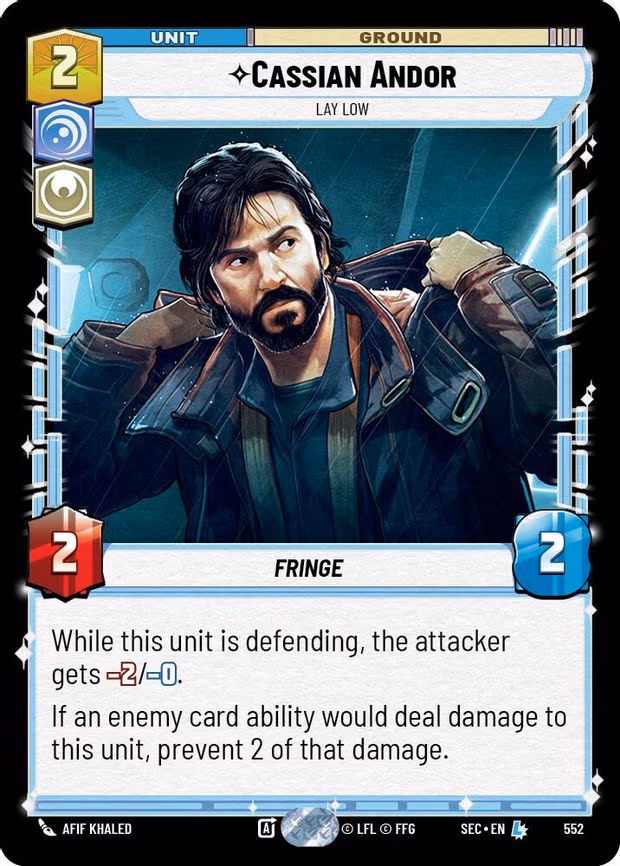 Cassian Andor - Lay Low - Legendary (552)