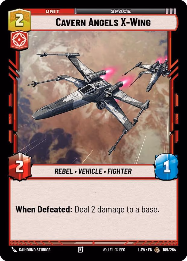 Cavern Angels X-Wing - Common (189/264)