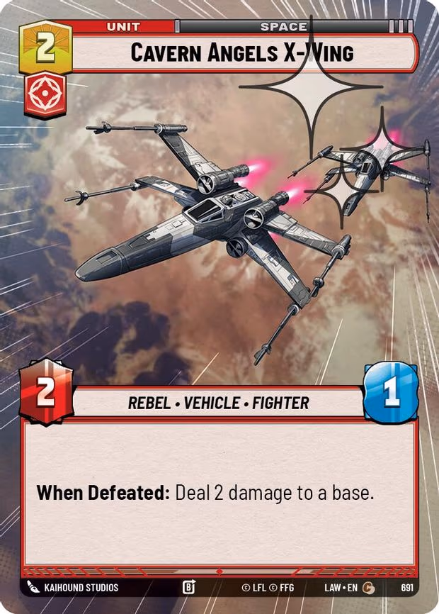 Cavern Angels X-Wing - Common (691)