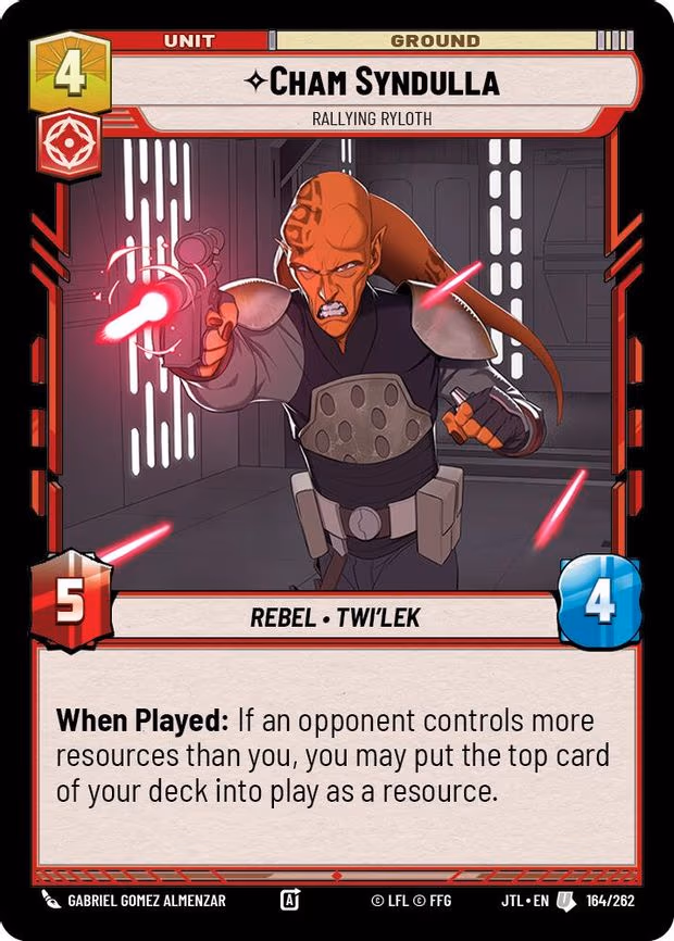 Cham Syndulla - Rallying Ryloth - Uncommon (164/262)