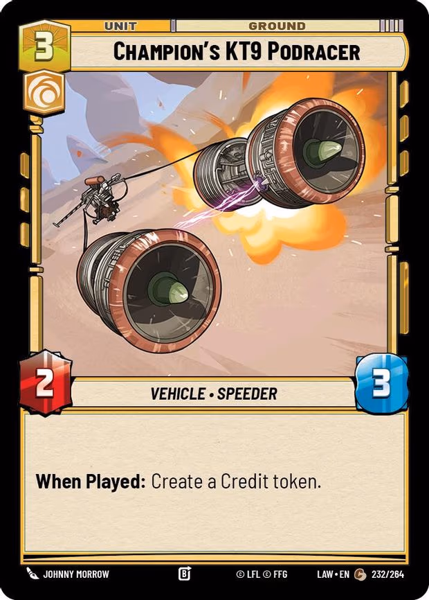 Champion's KT-9 Podracer - Common (232/264)