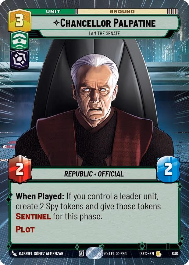 Chancellor Palpatine - I Am the Senate