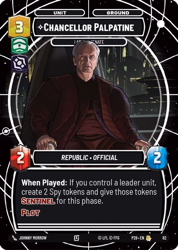 Chancellor Palpatine - I Am the Senate