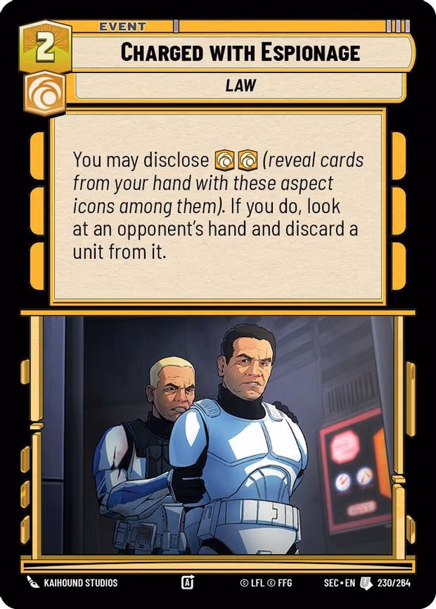Charged with Espionage - Uncommon (230/264)