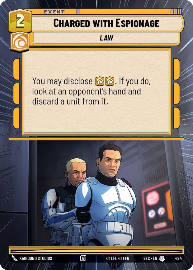 Charged with Espionage - Uncommon (494)