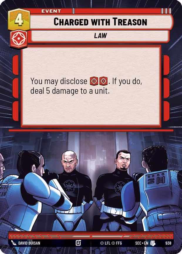 Charged with Treason - Uncommon (938)