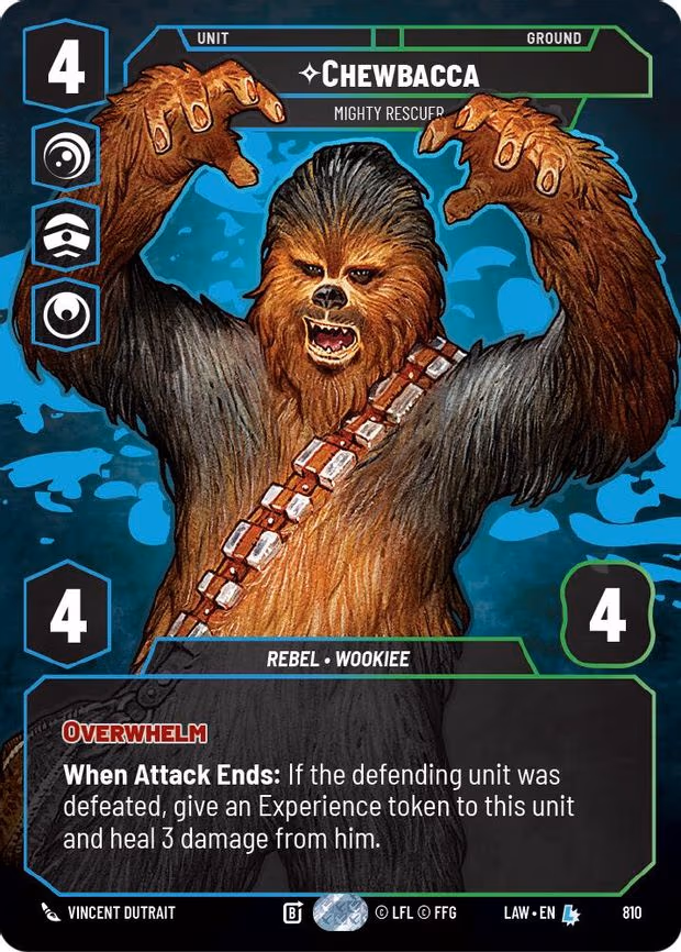Chewbacca - Mighty Rescuer (Prestige) - Legendary (810)