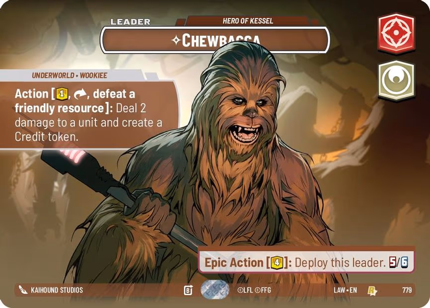 Chewbacca - Hero of Kessel - Rare (779)
