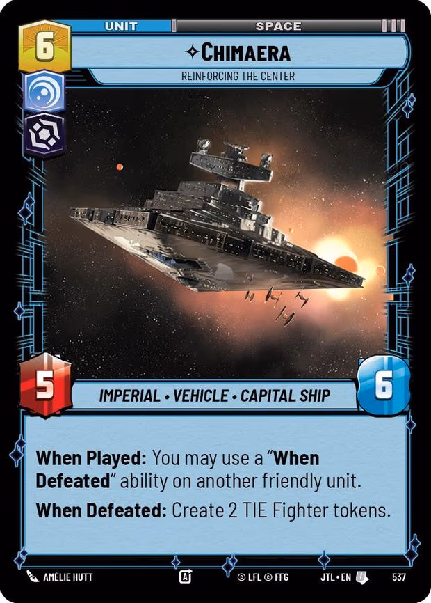 Chimaera - Reinforcing the Center