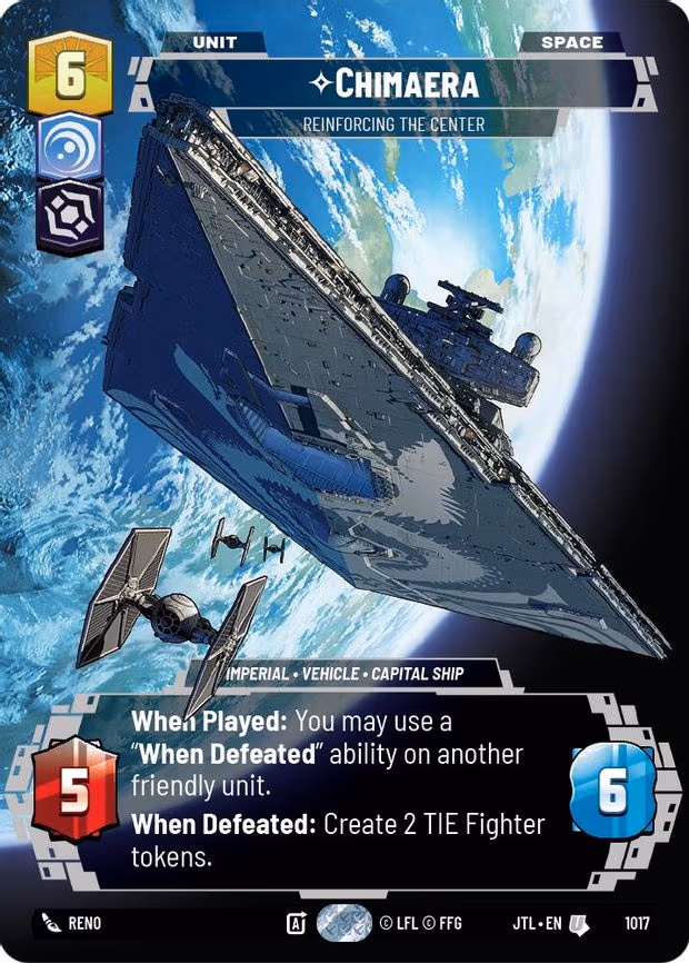 Chimaera - Reinforcing the Center (Prestige) - Uncommon (1017)
