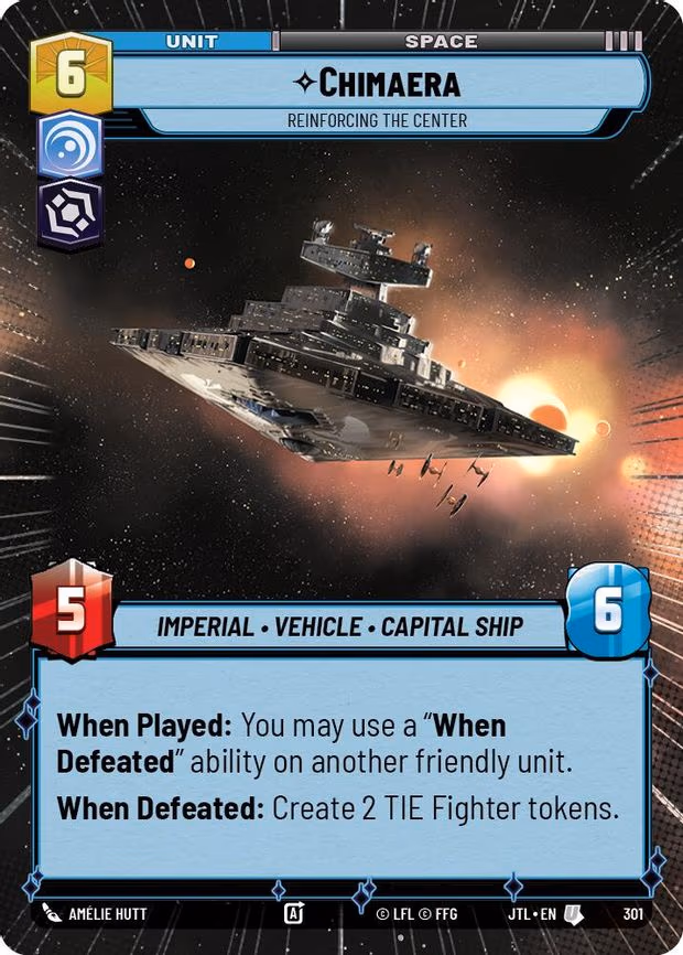 Chimaera - Reinforcing the Center