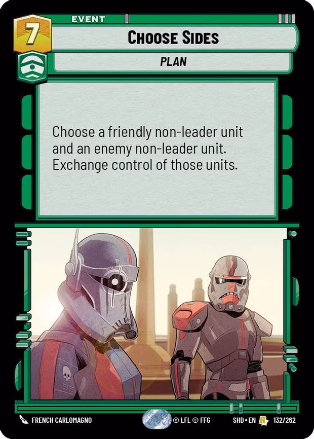 Choose Sides - Rare (132/262)