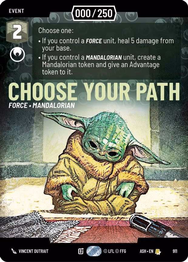 Choose Your Path (Serialized) - Rare (911)