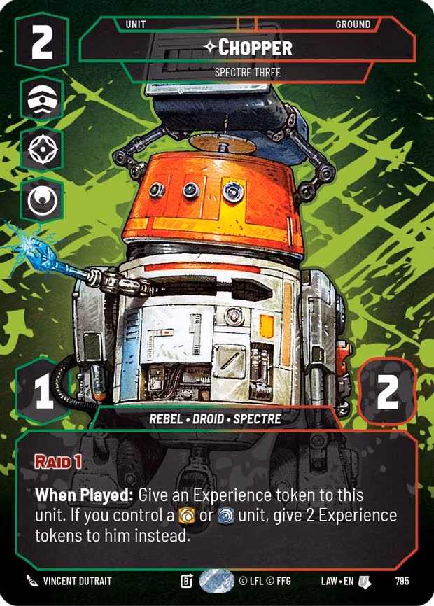 Chopper - Spectre Three (Prestige) - Uncommon (795)