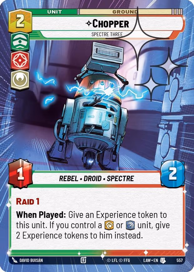 Chopper - Spectre Three - Uncommon (557)