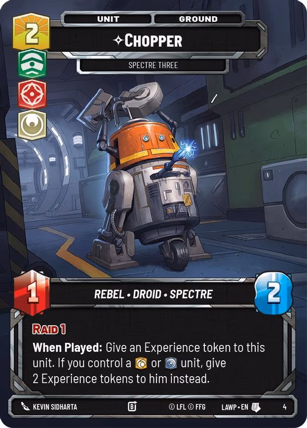 Chopper - Spectre Three - Uncommon (4)