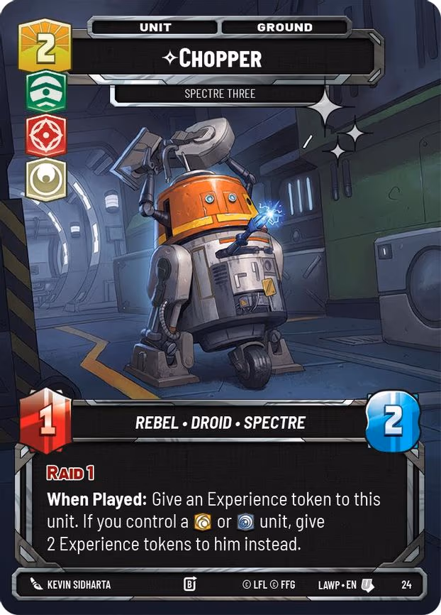 Chopper - Spectre Three - Uncommon (24)