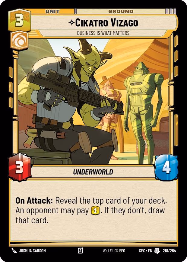 Cikatro Vizago - Business is What Matters - Uncommon (218/264)