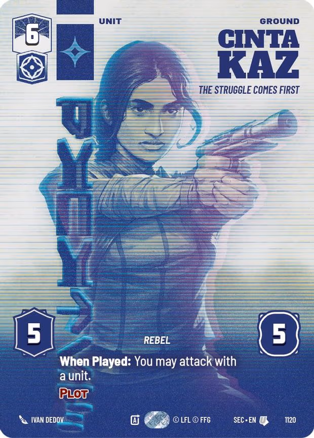 Cinta Kaz - The Struggle Comes First - Uncommon (1120)