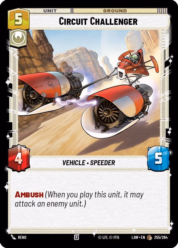 Circuit Challenger - Common (255/264)