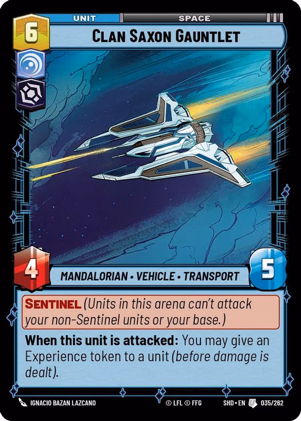 Clan Saxon Gauntlet - Uncommon (035/262)