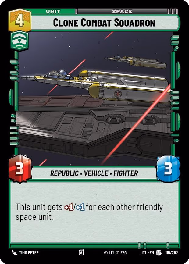 Clone Combat Squadron - Uncommon (115/262)