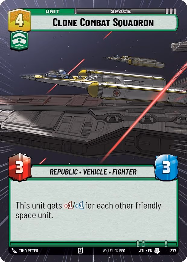 Clone Combat Squadron - Uncommon (377)