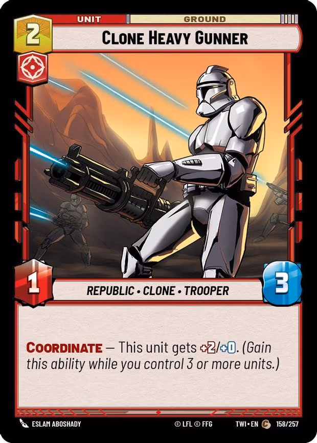 Clone Heavy Gunner - Common (158/257)