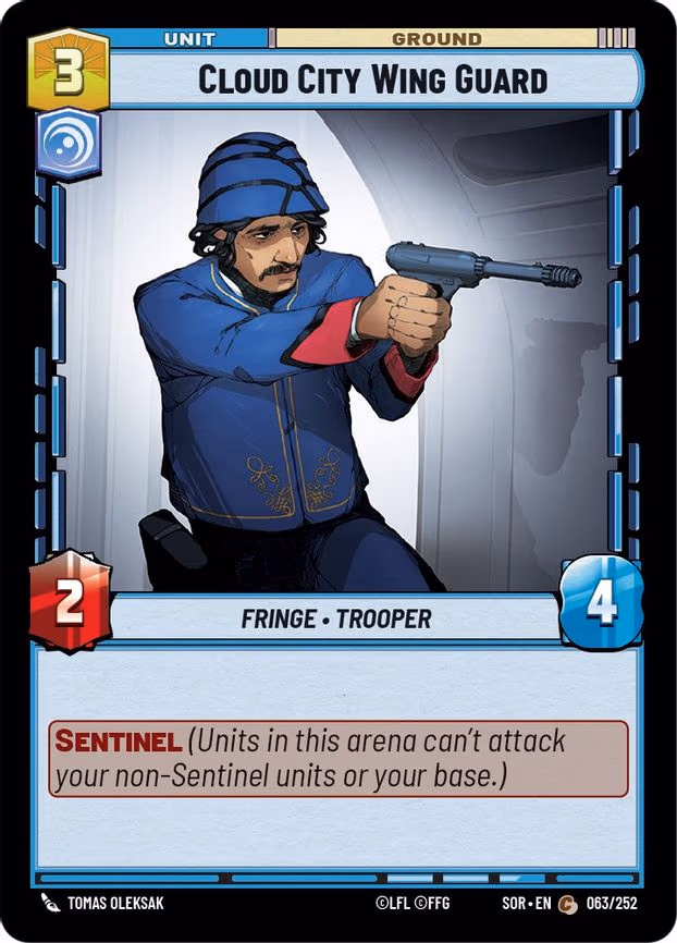 Cloud City Wing Guard - Common (063/252)